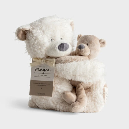 Demdaco Baby Wrapped in Prayer You and Me Bear