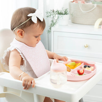 Living Textiles Silicone Sippy Cup Pink