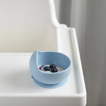 Living Textiles Silicone Bowl Blue
