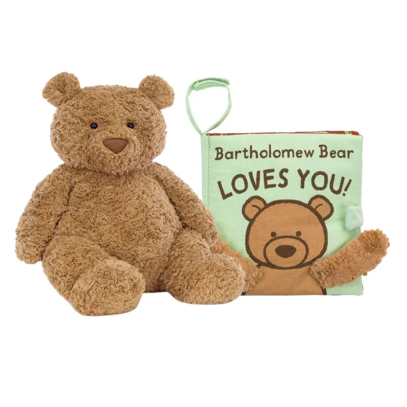 Jellycat Bartholomew Bear Loves You Book