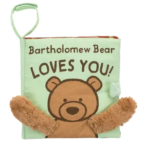 Jellycat Bartholomew Bear Loves You Book