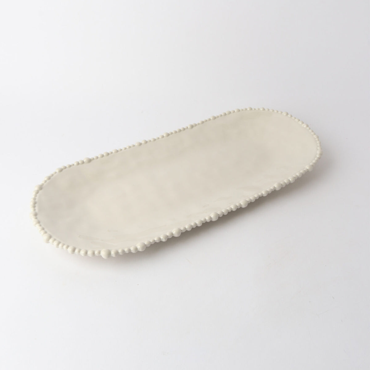 Le Forge Melamine Pearl Platter Sand 53cm