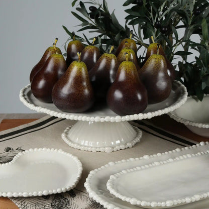 Le Forge Melamine Pearl Platter Sand 53cm