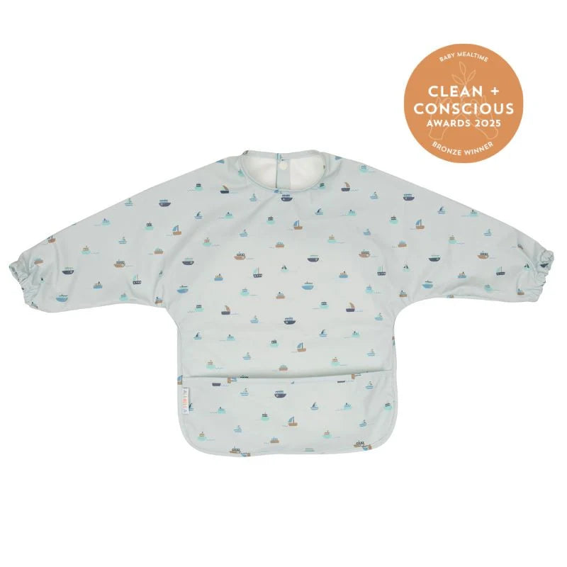 All 4 Ella Recycled Long Sleeve Smock Bib – Various
