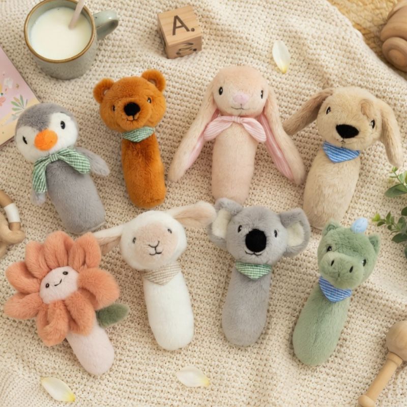 All 4 Ella Baby Rattle Lamb