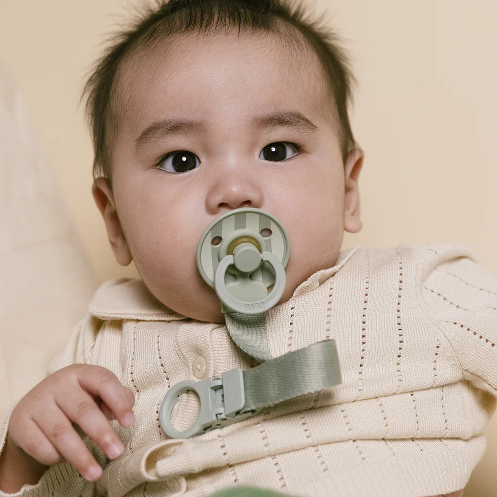 BIBS Dummy & Loop Clip Gift Set Sage