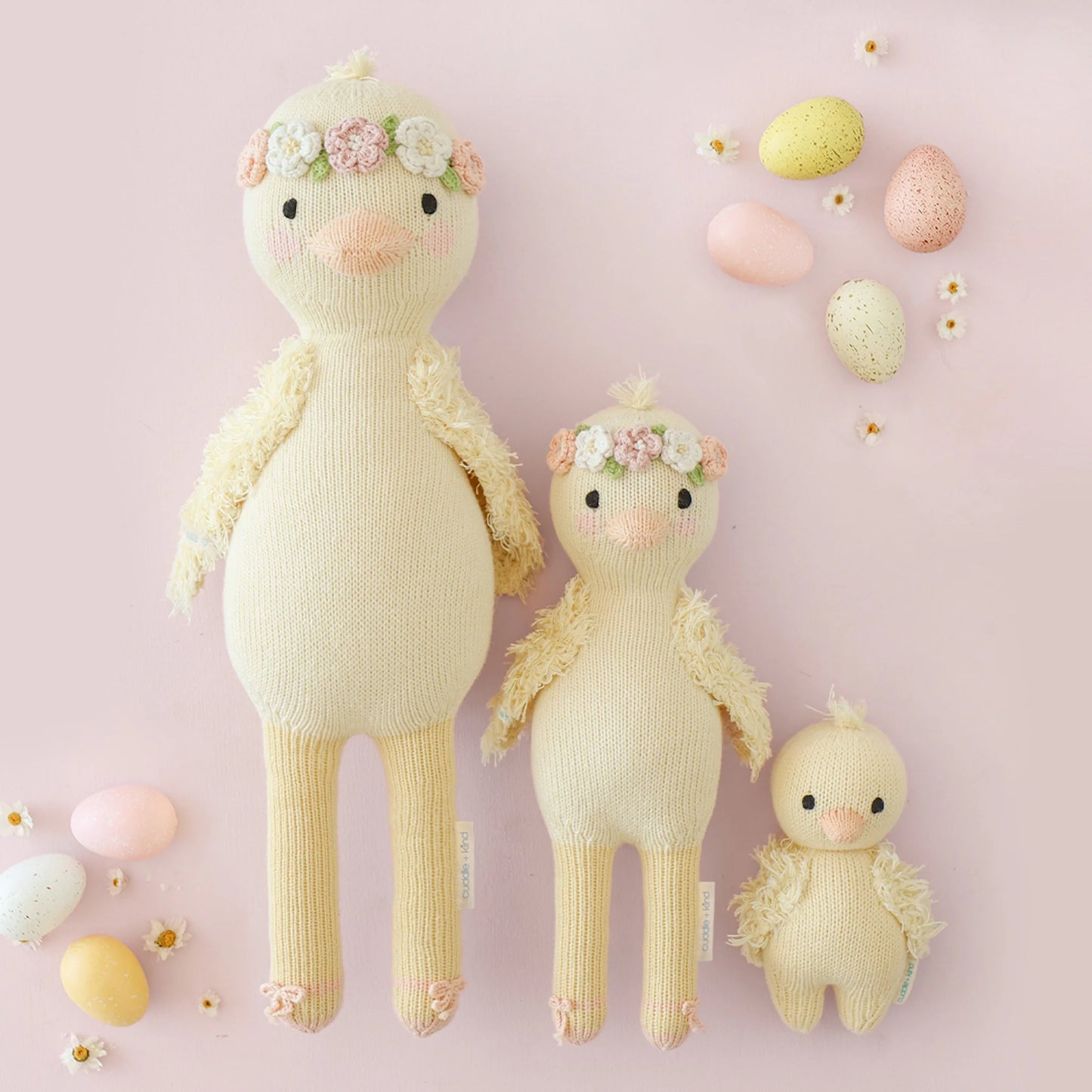 Cuddle + Kind Flora the Duckling Mauve Little