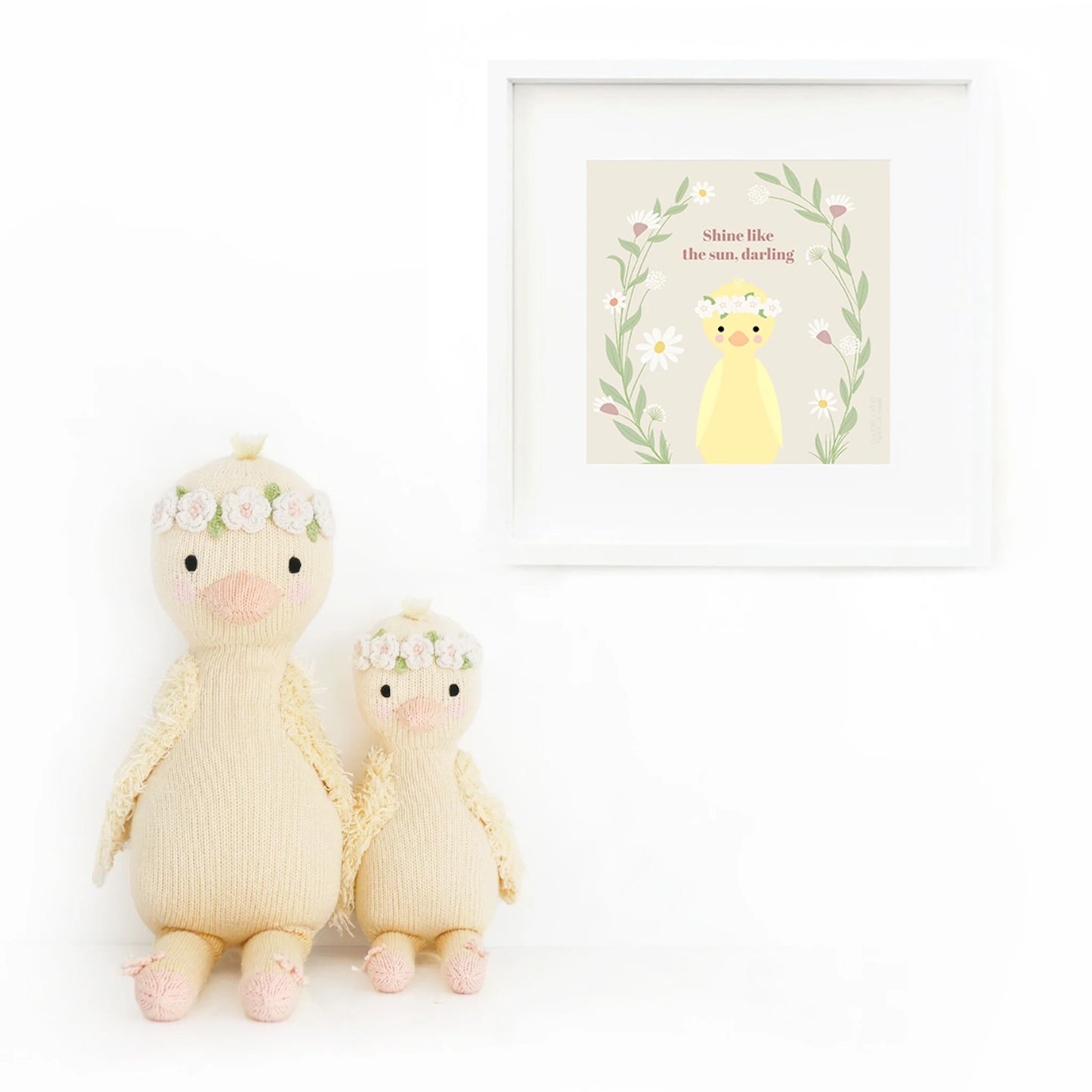 Cuddle + Kind Flora the Duckling Mauve Little