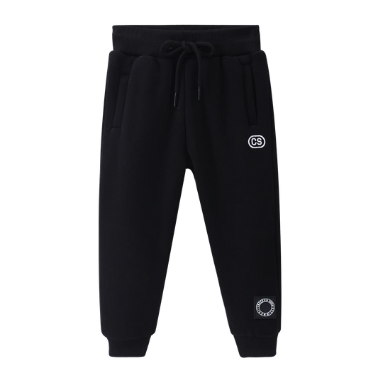 Cracked Soda Zack Basic Trackpants Black