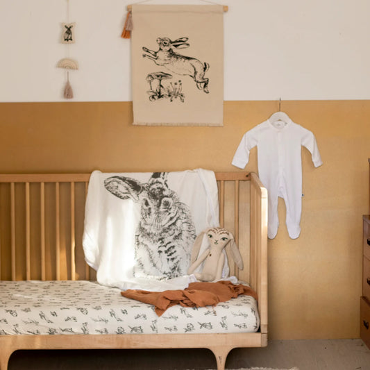 Burrow & Be Mr Hopkins Muslin Blanket