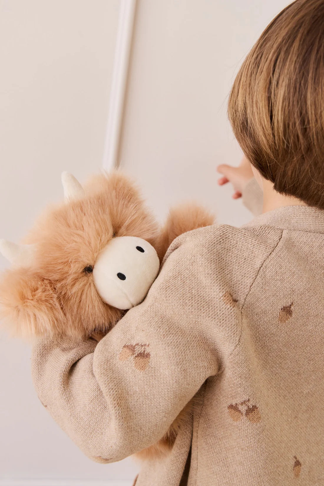 Jamie Kay Snuggle Bunnies Hilda Highland Cow Caramel