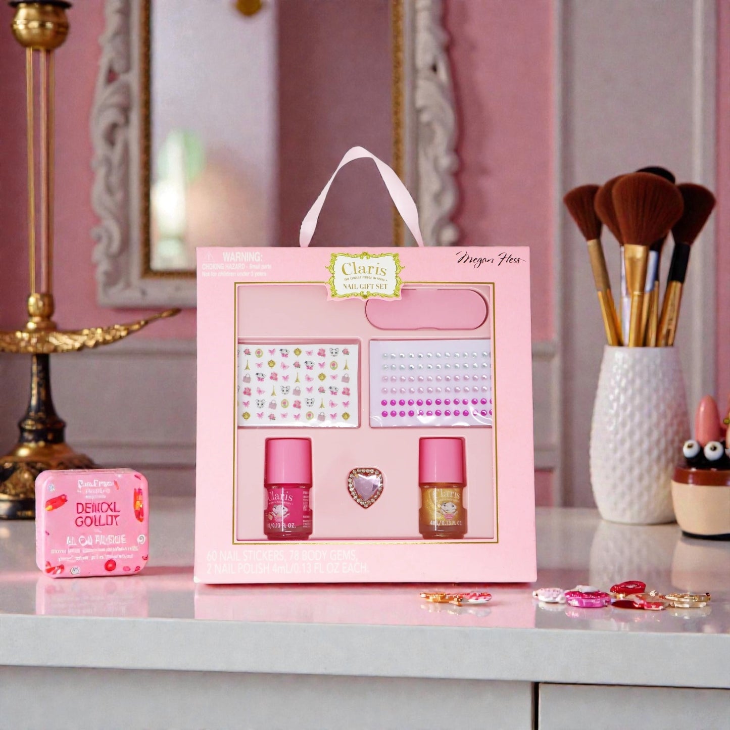 Claris the Chicest Mouse in Paris Nail Gift Set