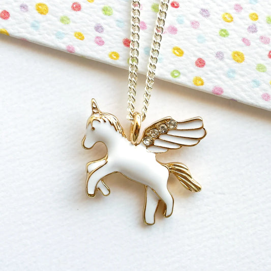 Lauren Hinkley Necklace | Flying Unicorn