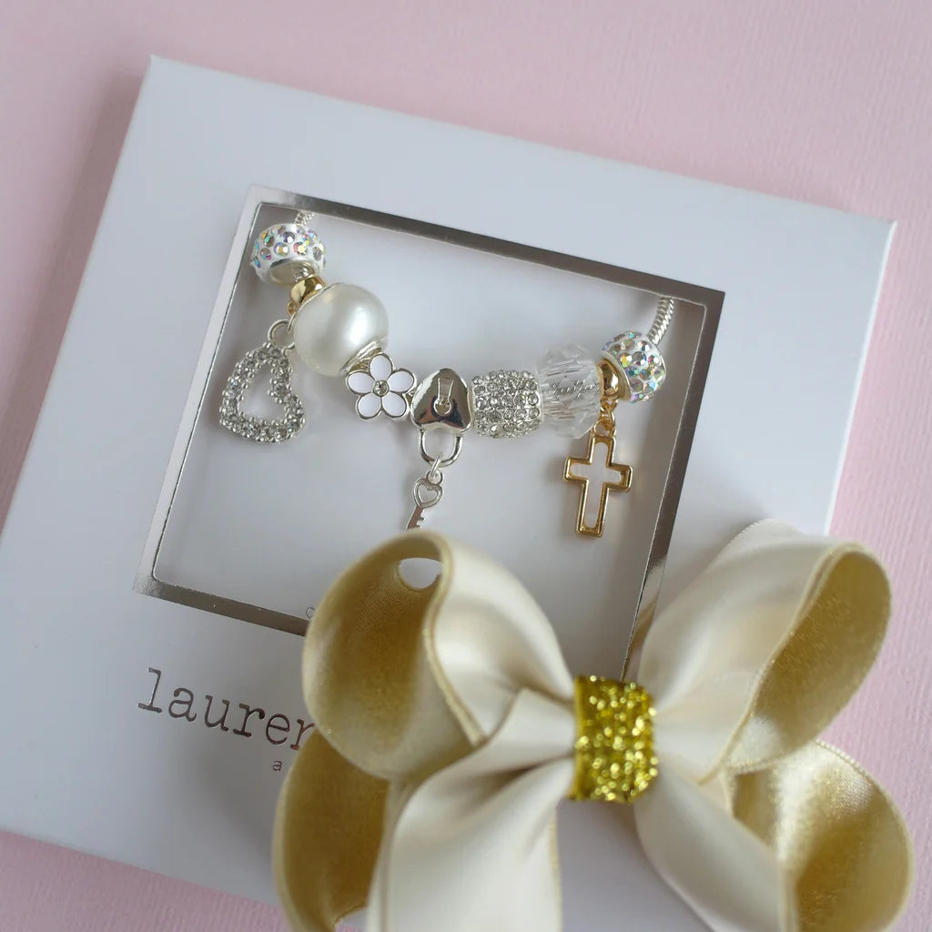 Lauren Hinkley Charm Bracelet | Cross