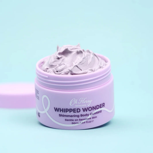 Oh Flossy Skincare Whipped Wonder Shimmering Body Custard