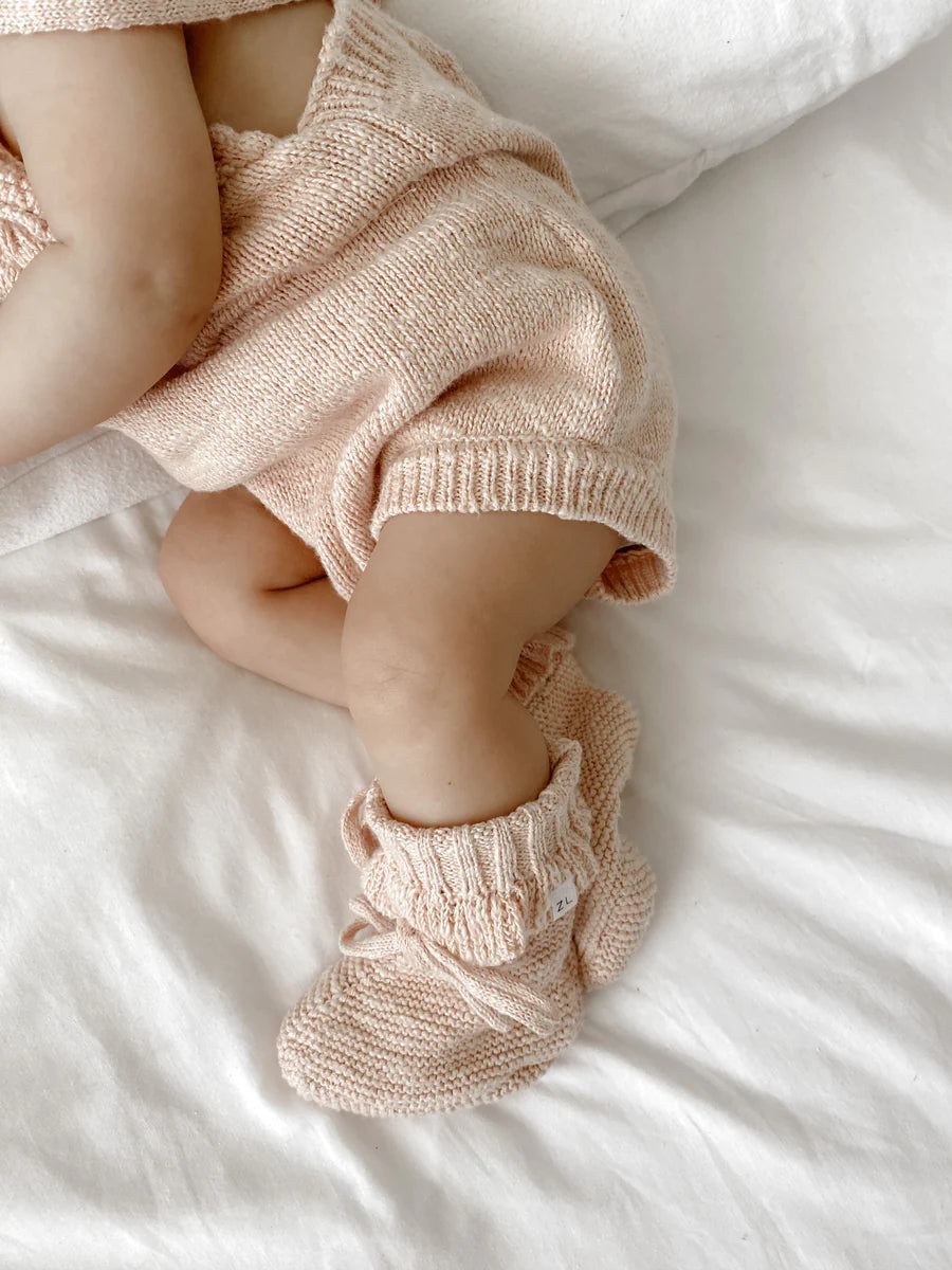 Ziggy Lou Frill Romper Rose