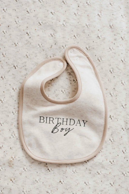 Bencer & Hazelnut Birthday Boy Bib