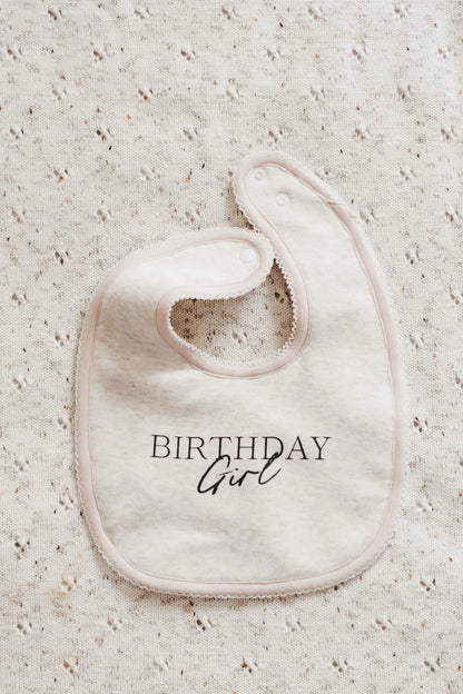 Bencer & Hazelnut Birthday Girl Bib