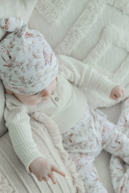 Aster & Oak Barn Owl Knot Hat Beanie