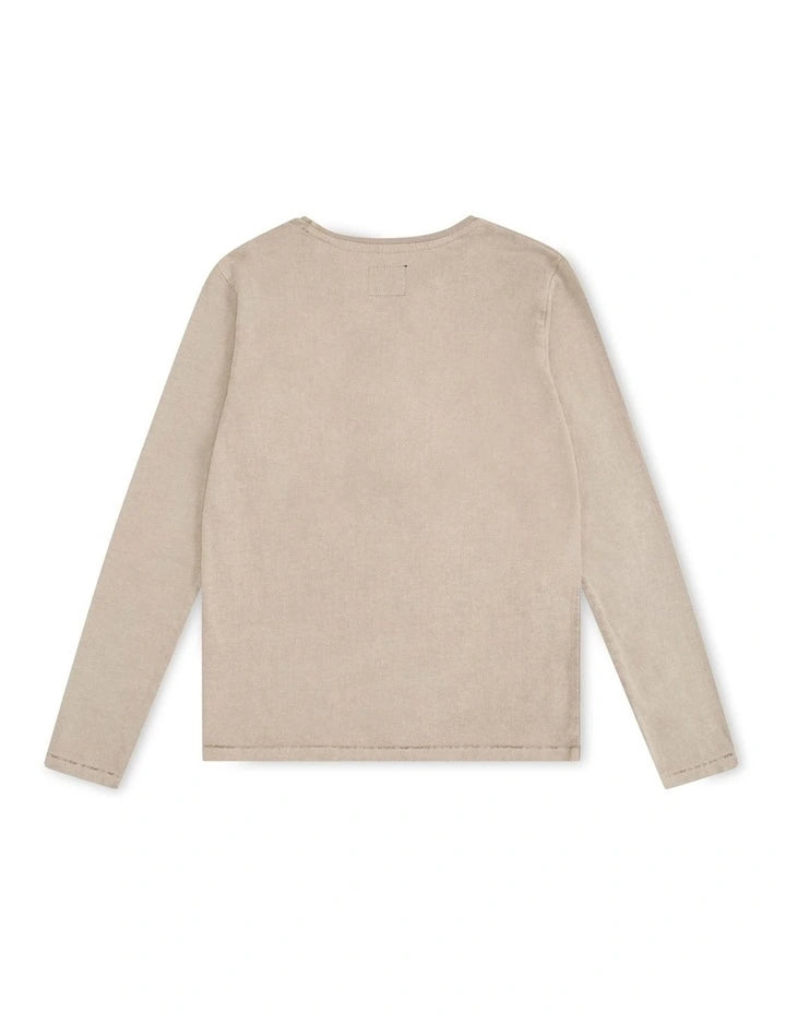 Indie Kids Marcoola L/S Tee Sand