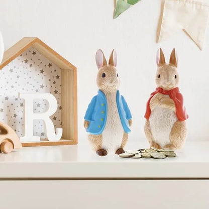 Beatrix Potter Peter Rabbit Sculpted Money Bank