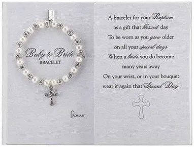 Demdaco Baby to Bride Christening Bracelet