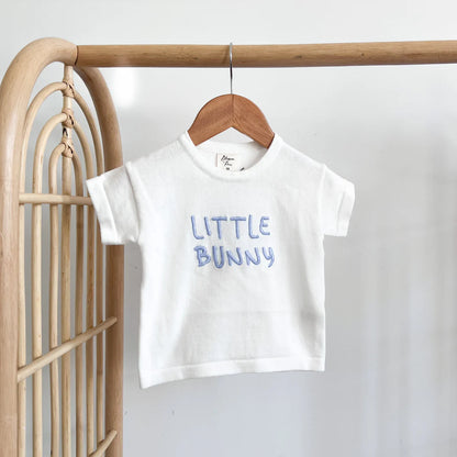 Blossom & Pear 'Little Bunny' Oversized Tee Mist