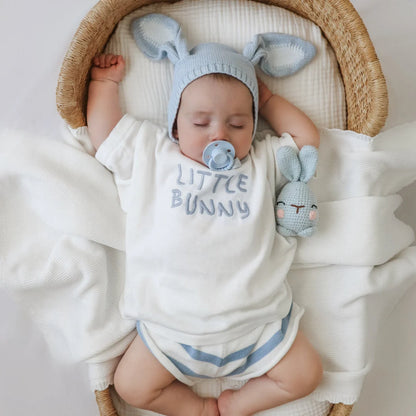 Blossom & Pear 'Little Bunny' Oversized Tee Mist