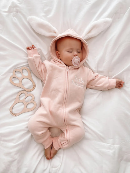 Blossom & Pear Flopsy Zip Romper Petal PREORDER