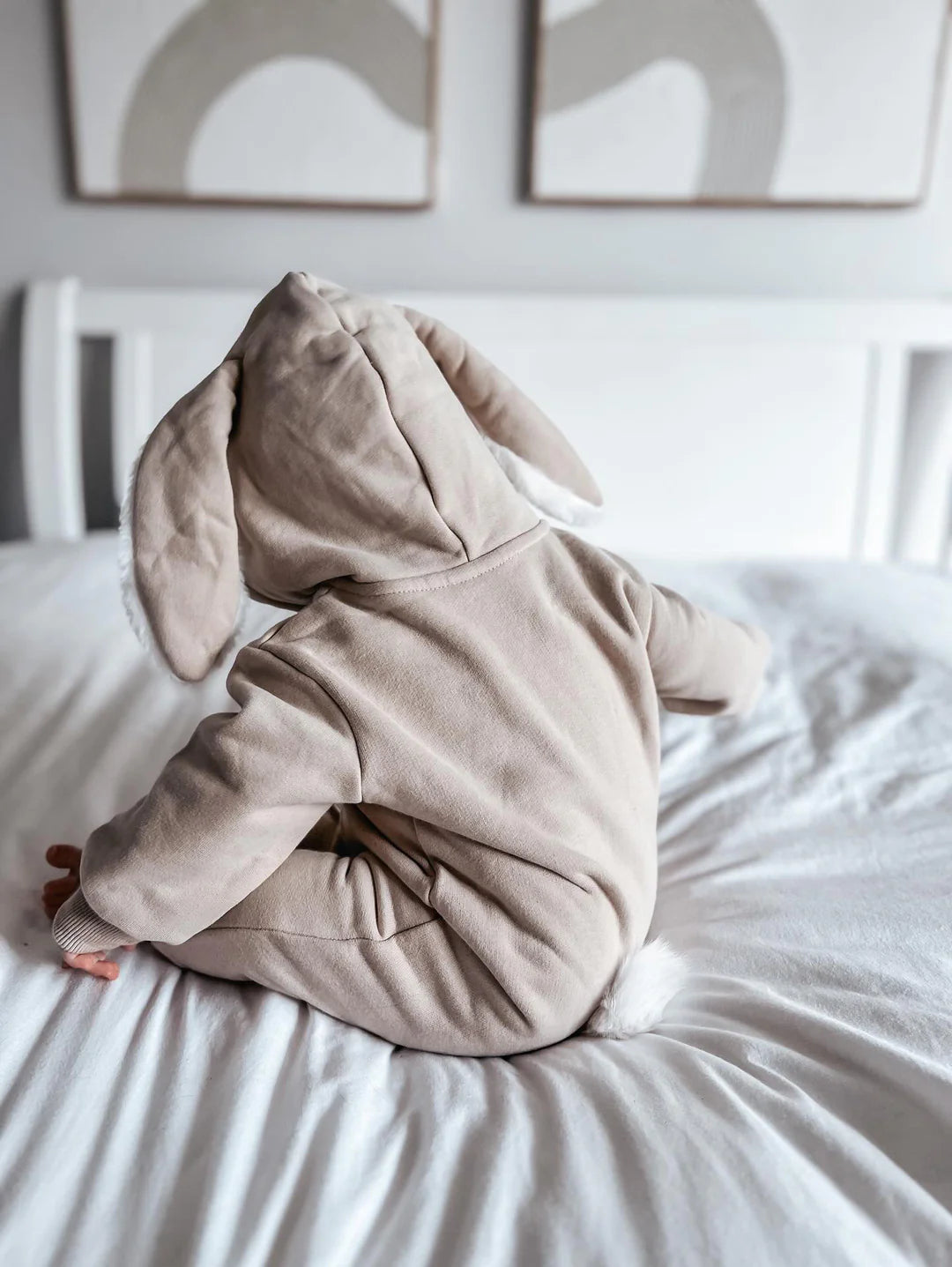 Blossom & Pear Flopsy Zip Romper Biscuit