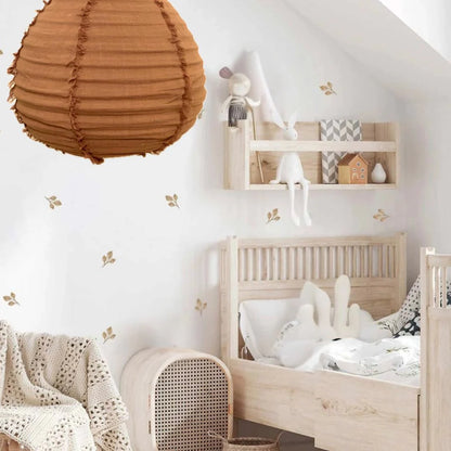Little Nordic Sol Linen Light Shade Paere Fringed Mocha Mousse