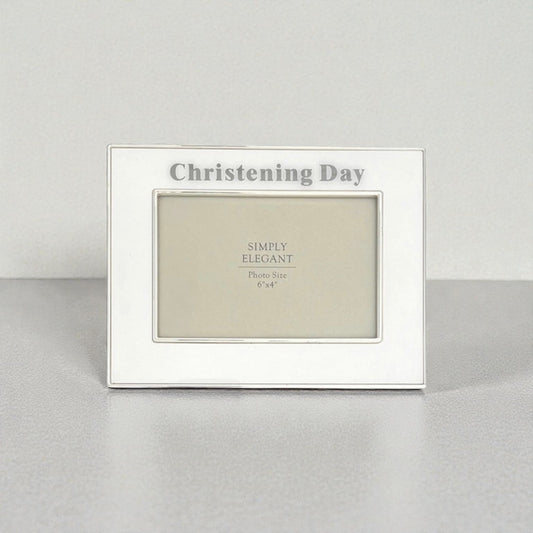 Russell Collection Christening 4x6" Photo Frame