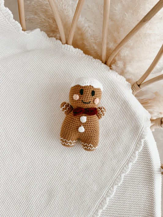 Blossom & Pear Gingerbread Crochet Rattle Hansel