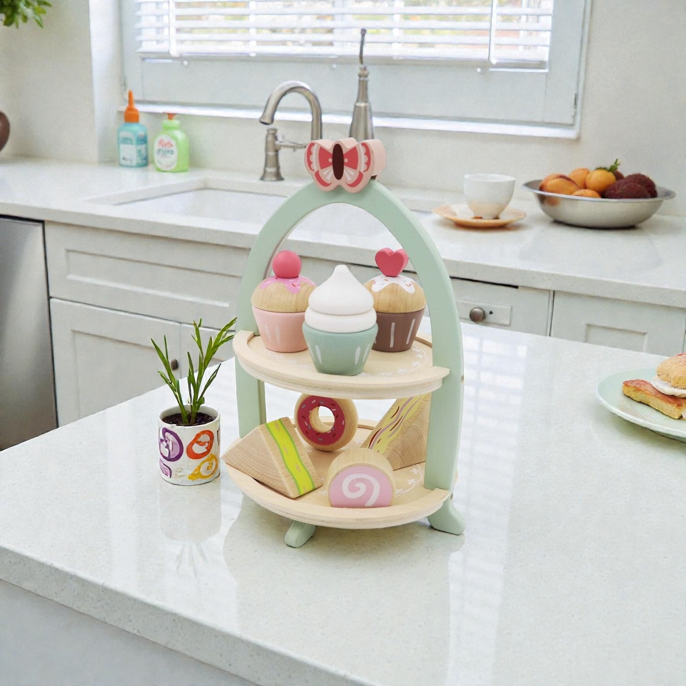 Kaper Kidz Kaper Kidz Wooden High Tea Set