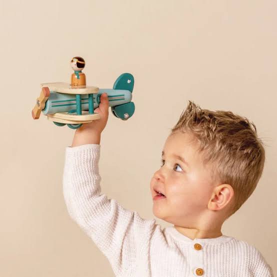 Little Dutch Wooden Airplane