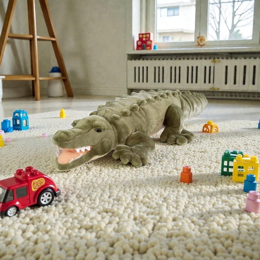 Wild Republic Cuddlekins Jumbo Crocodile