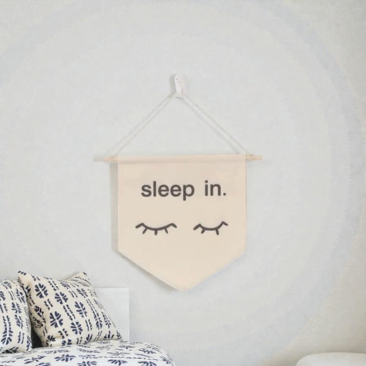 Sleep In Wall Flag