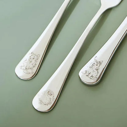 Wrendale 3 Piece Cutlery Set