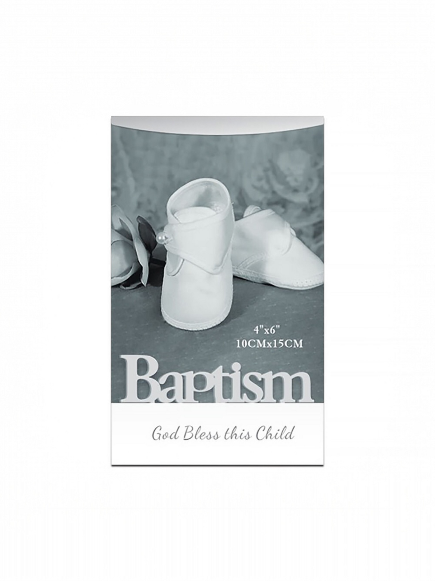 Russell Collection Baptism 4x6" Shadow Photo Frame
