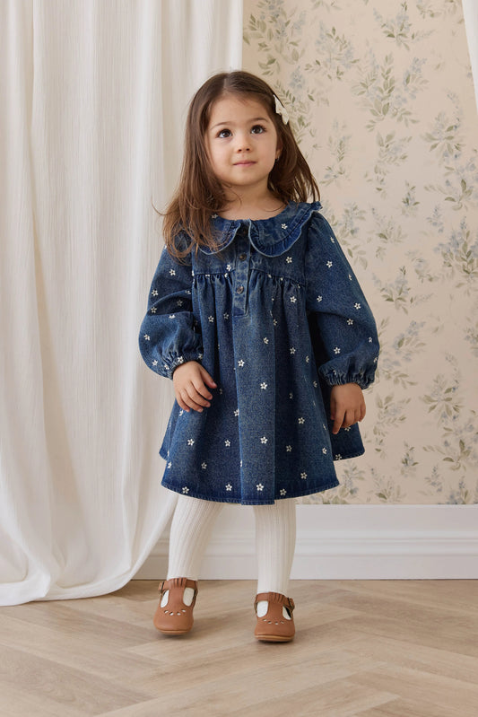 Jamie Kay Ira Dress Josie Floral Denim