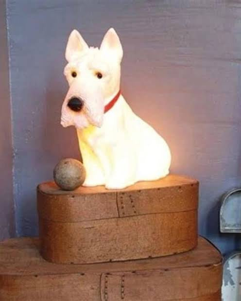 Heico Scotty Dog Nightlight Lamp