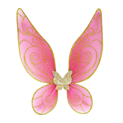 Pink Poppy Butterfly Ballet Pink & Gold Sparkle Wings
