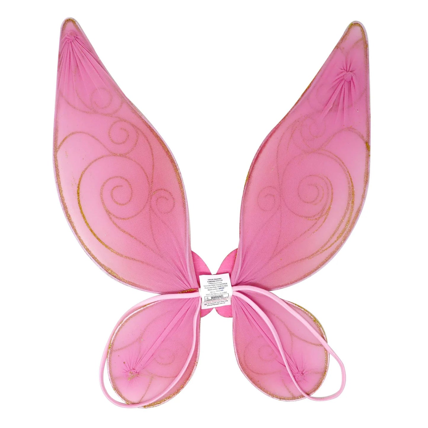 Pink Poppy Butterfly Ballet Pink & Gold Sparkle Wings