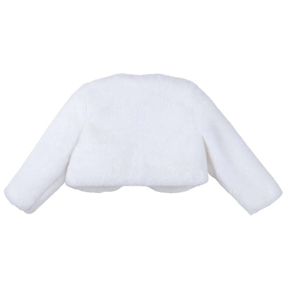 Designer Kidz Sassy Baby Faux Fur Jacket