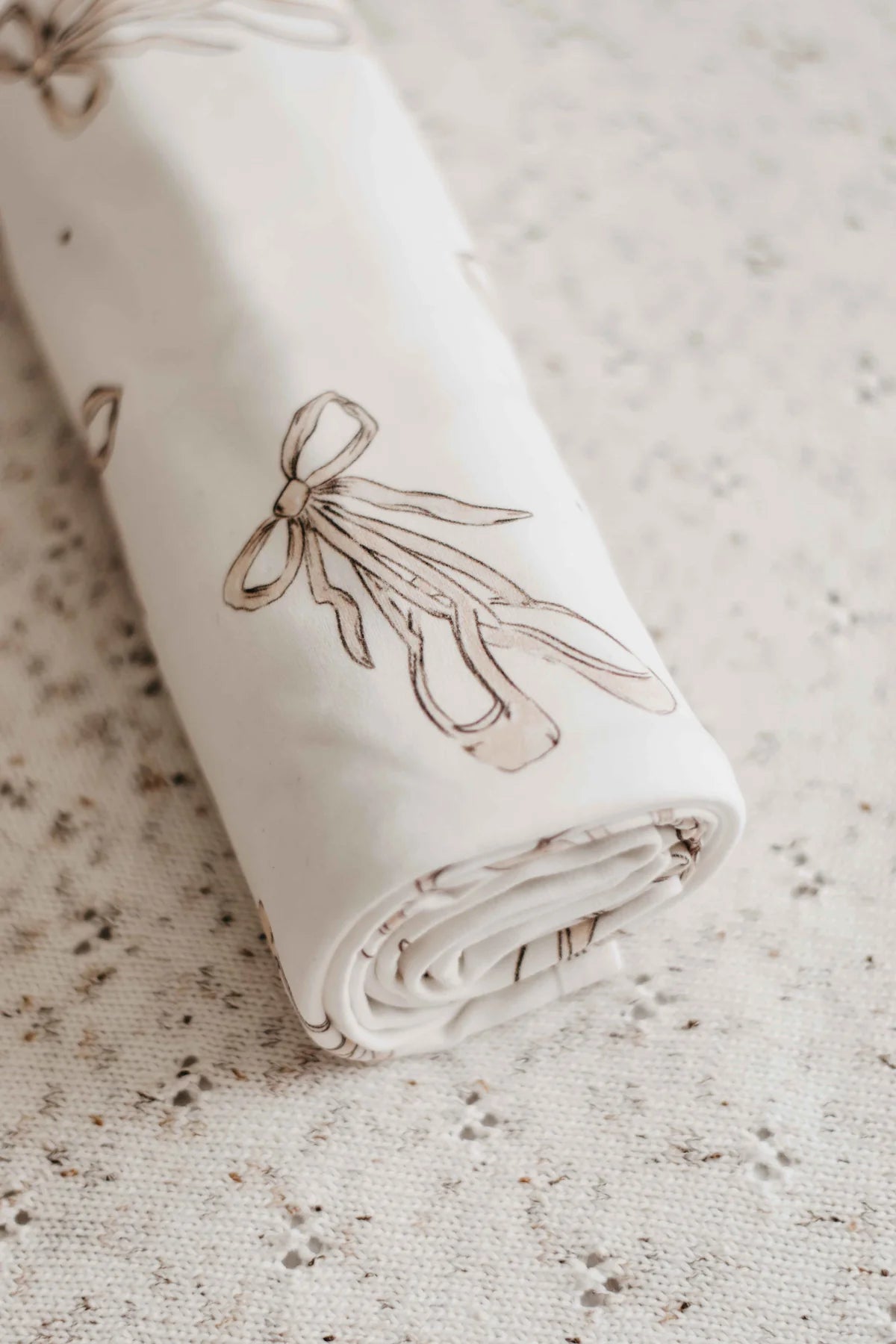 Bencer & Hazenut Tiny Dancer Bamboo Muslin Swaddle Wrap