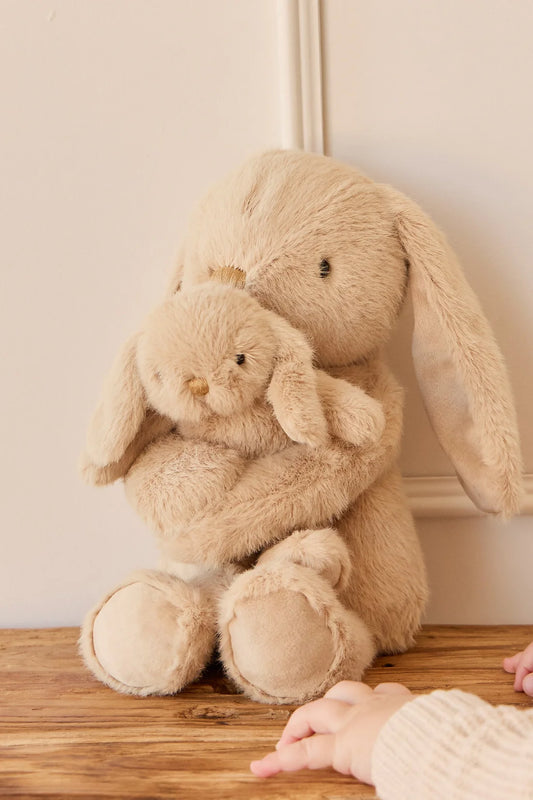 Jamie Kay Snuggle Bunnies Frankie the Hugging Bunny Caramel