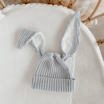 Blossom & Pear Flopsy Bunny Beanie Powder Blue