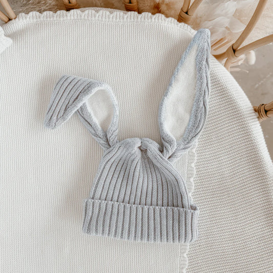 Blossom & Pear Flopsy Bunny Beanie Powder Blue