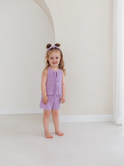 Ziggy Lou Singlet Violet