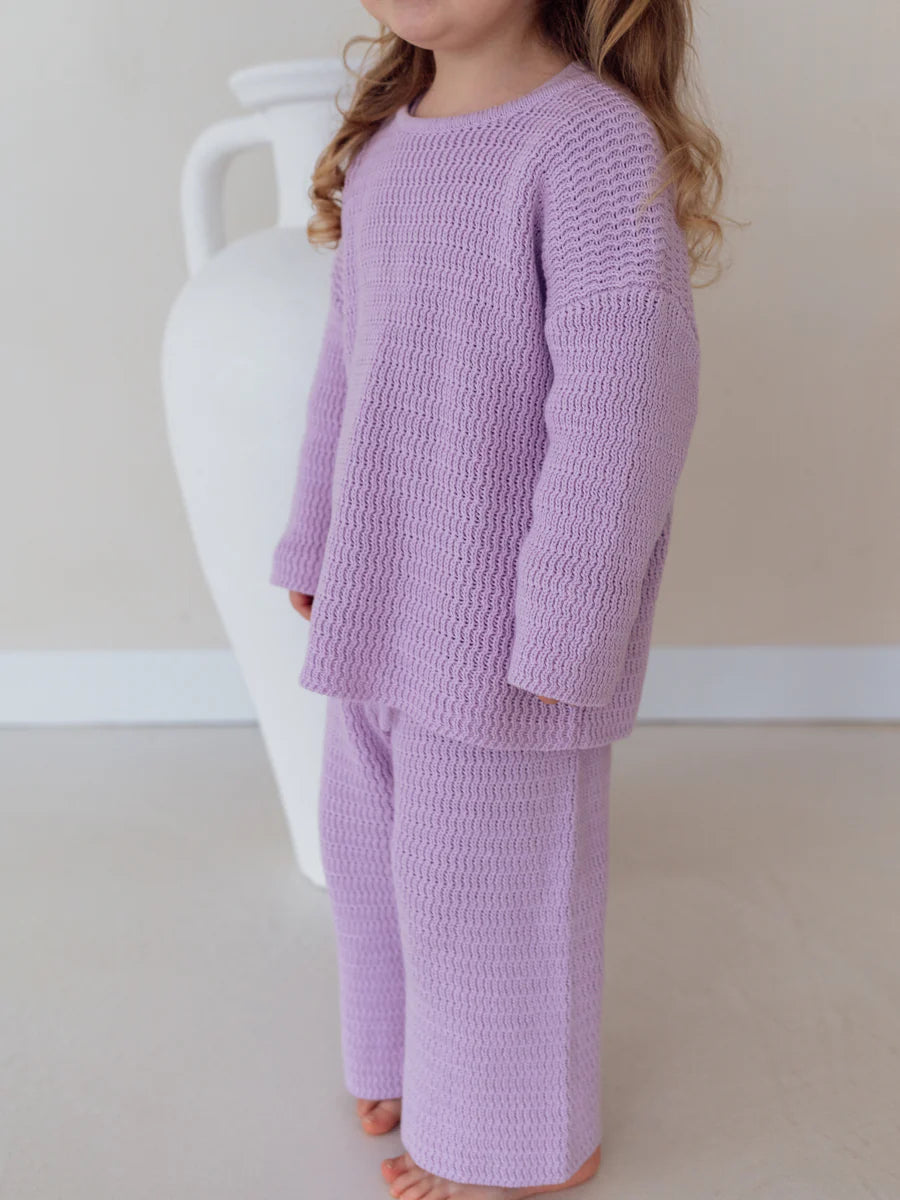 Ziggy Lou Pullover Violet